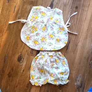 Vintage  beautiful floral outfit